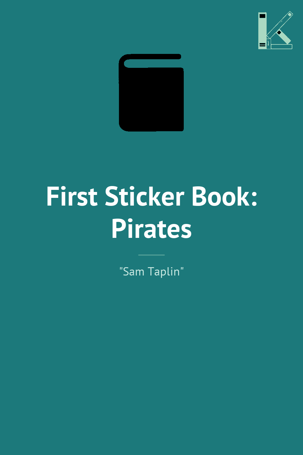 First Sticker Book: Pirates