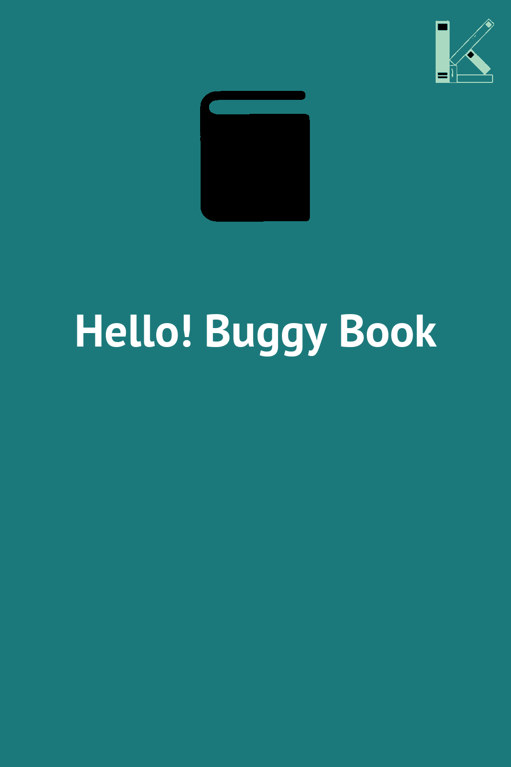 Hello! Buggy Book