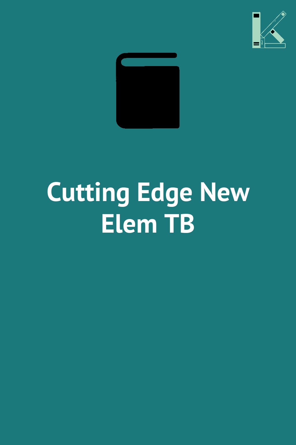 Cutting Edge New Elem TB