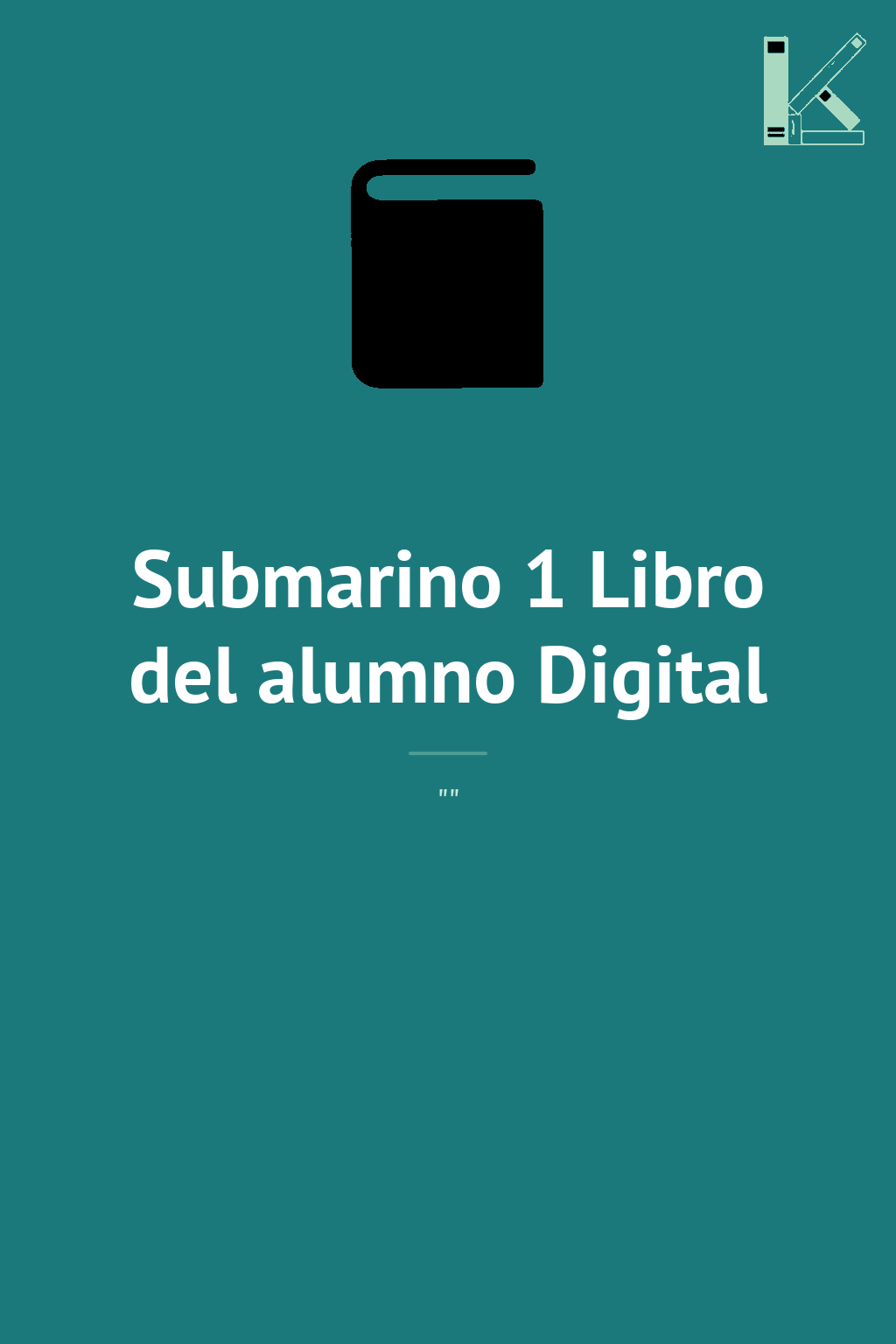 Submarino 1 Libro del alumno Digital