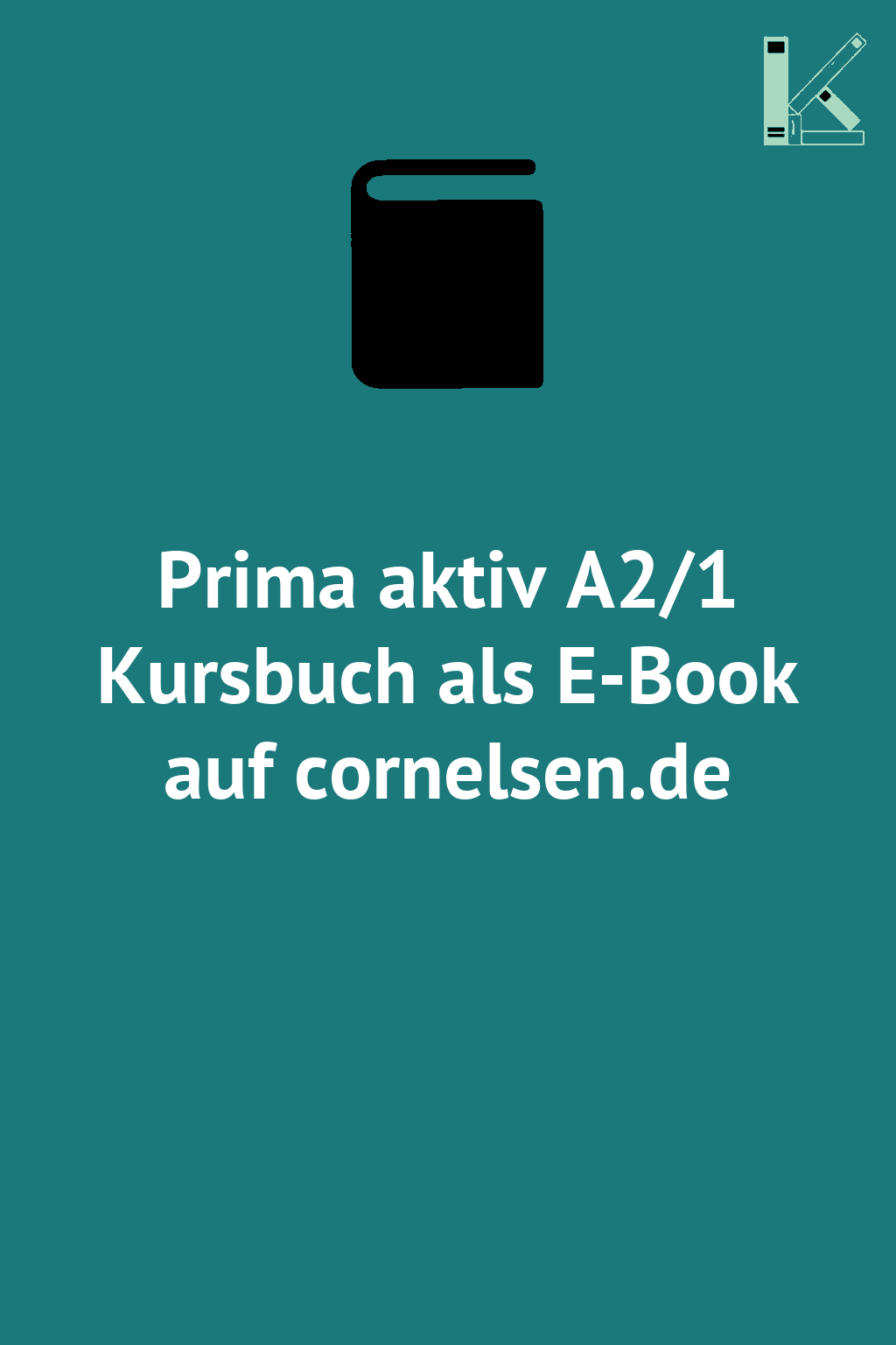 Prima aktiv A2/1 Kursbuch als E-Book auf cornelsen.de