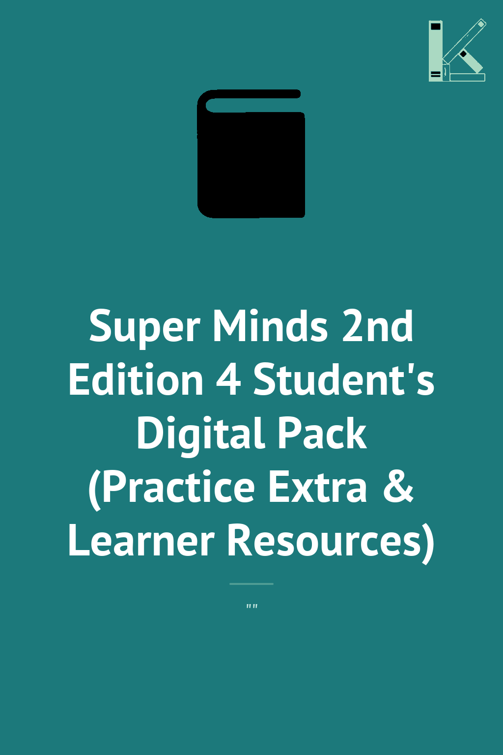 Super Minds 2nd Edition 4 Student's Digital Pack (Practice...