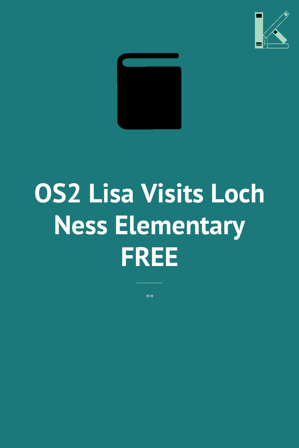 OS2 Lisa Visits Loch Ness Elementary FREE