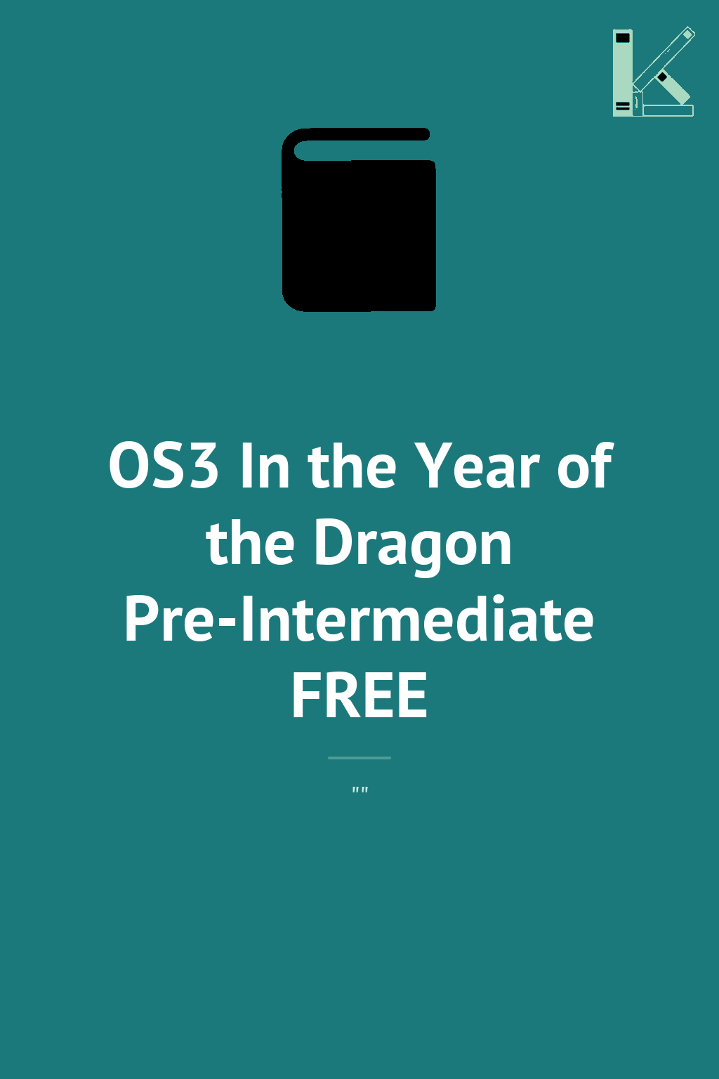 OS3 In the Year of the Dragon Pre-Intermediate FREE