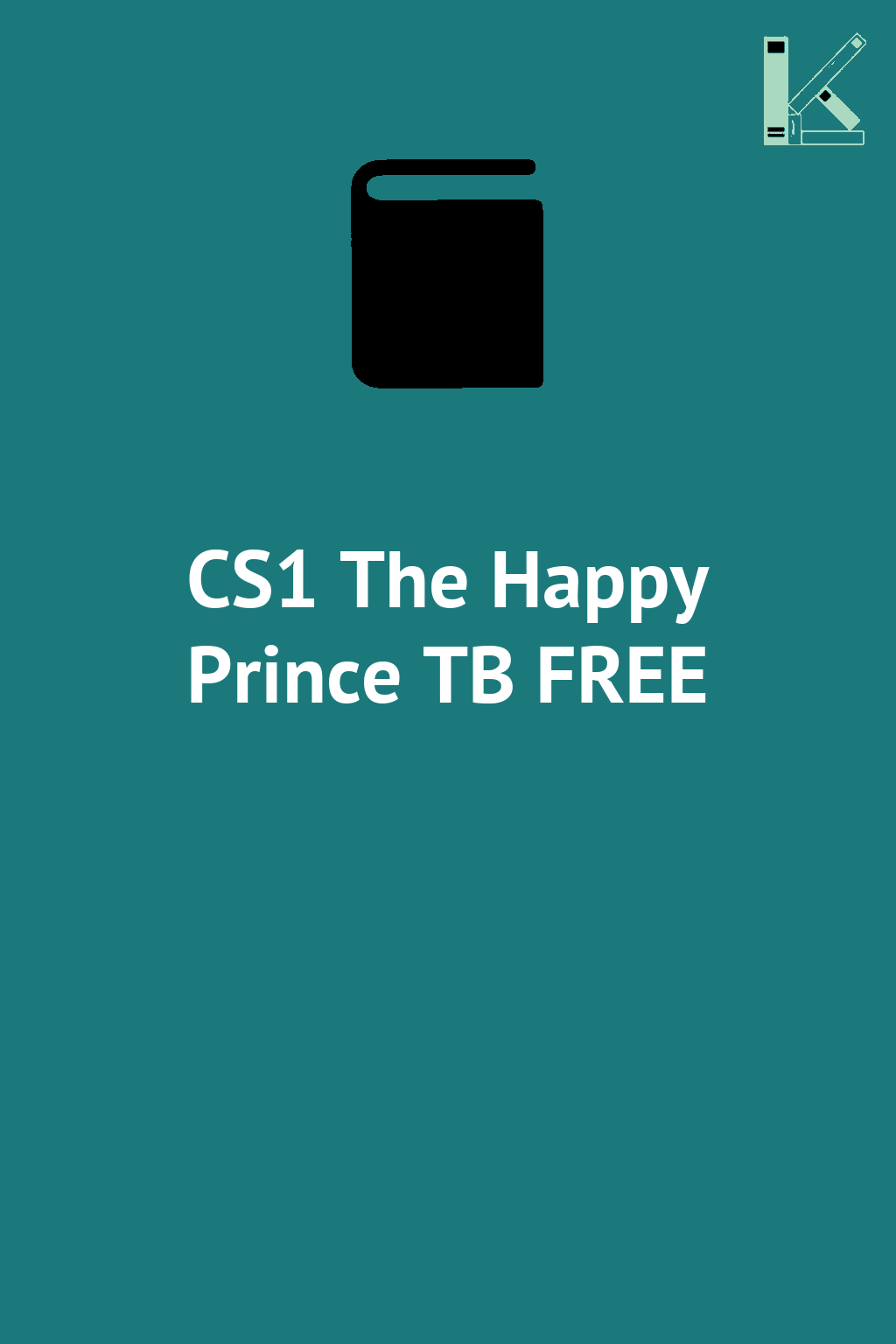 CS1 The Happy Prince TB FREE