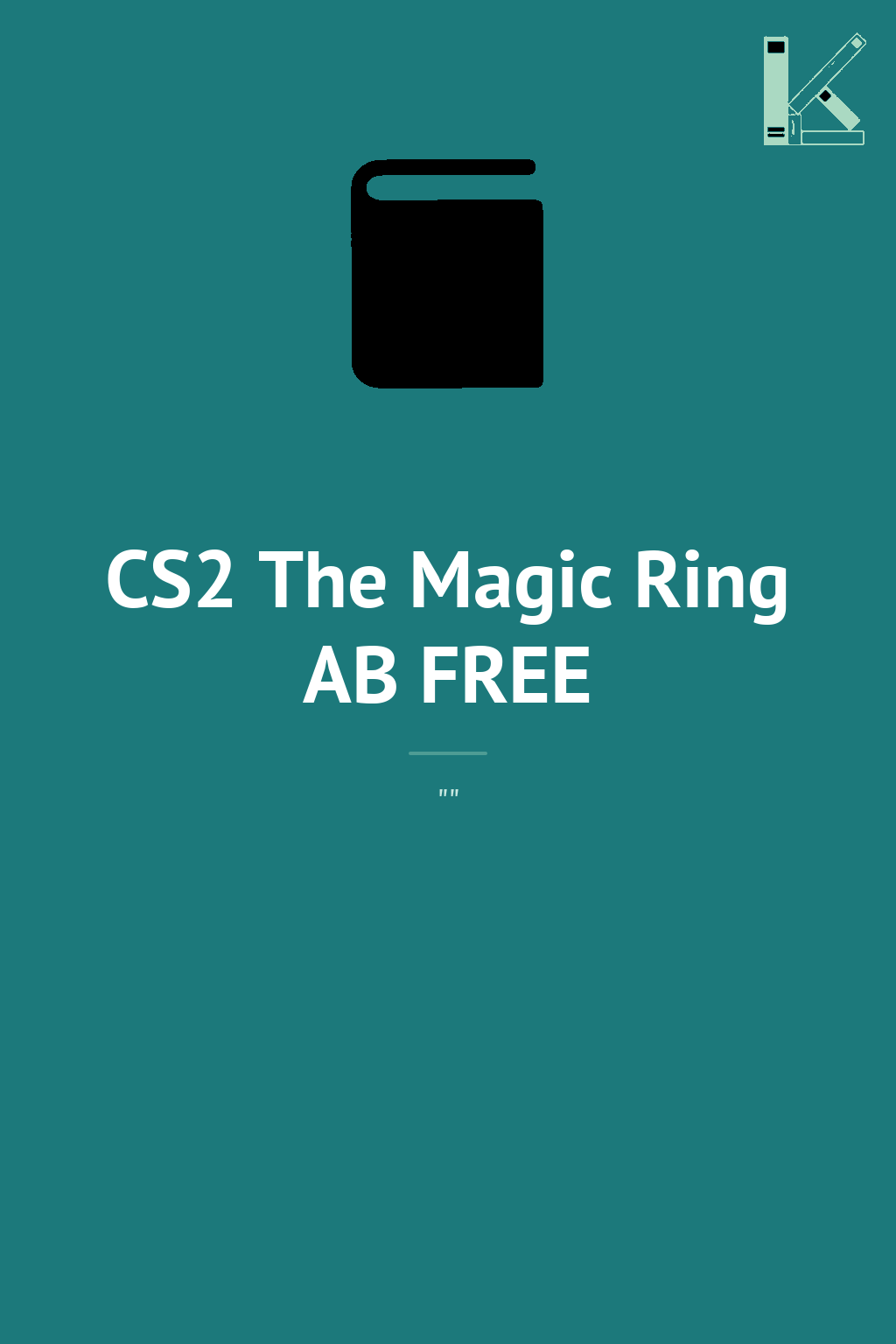 CS2 The Magic Ring AB FREE