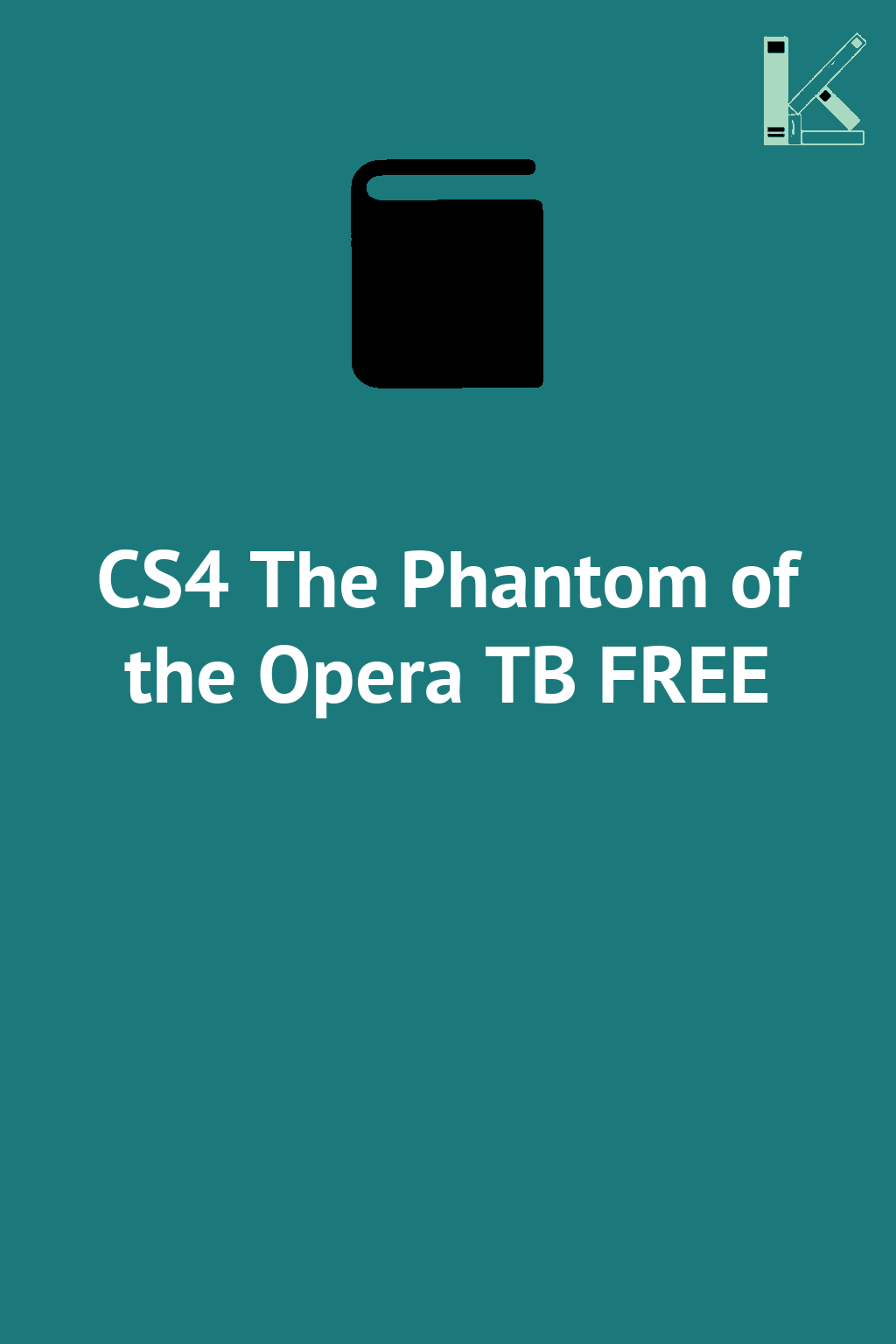 CS4 The Phantom of the Opera TB FREE