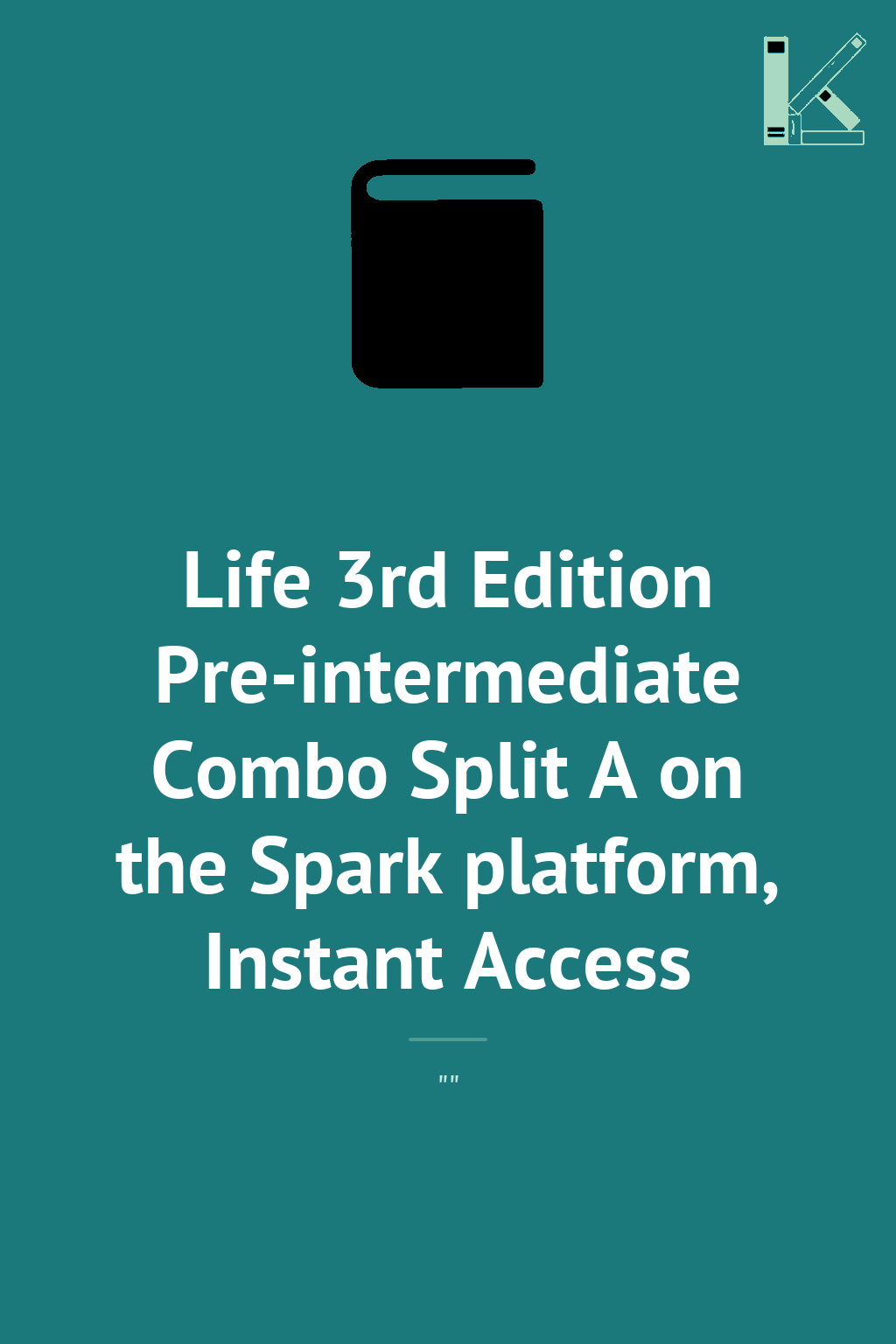 Life 3rd Edition Pre-intermediate Combo Split A on...