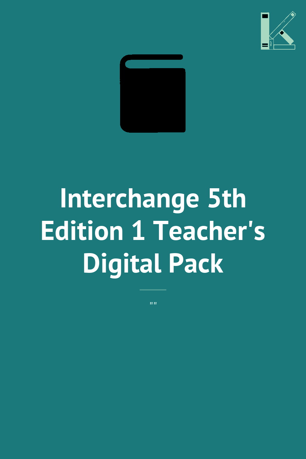 Interchange 5th Edition 1 Teacher's Digital Pack