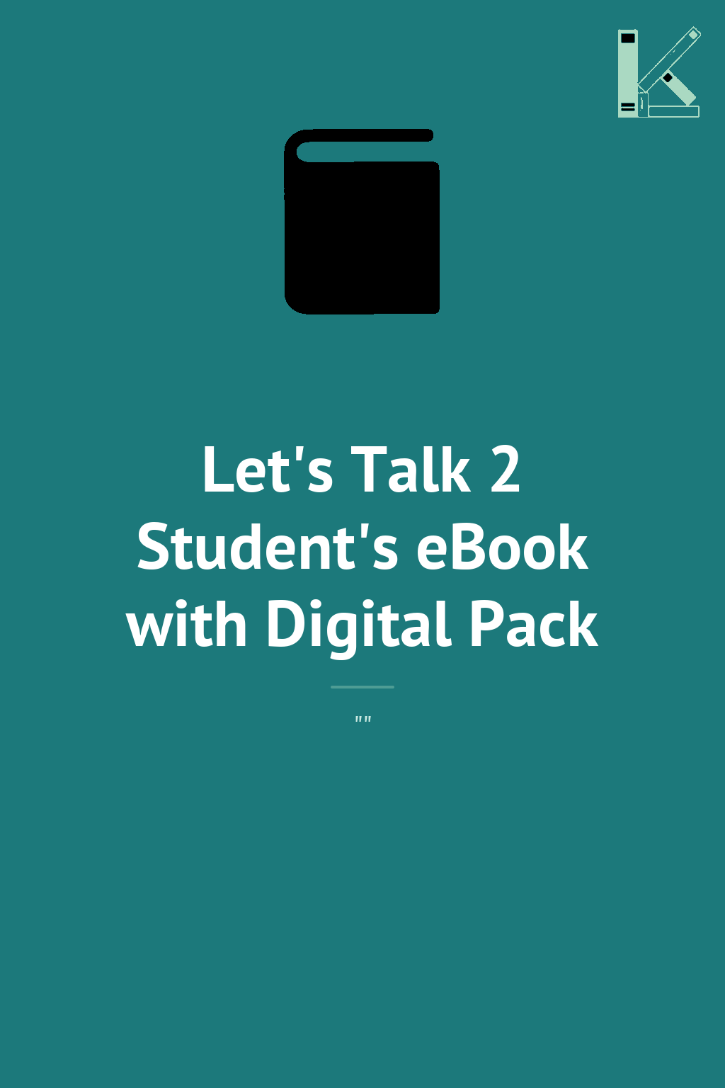 Let's Talk 2 Student's eBook with Digital Pack
