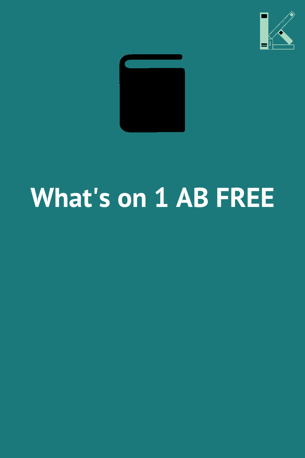 What's on 1 AB FREE