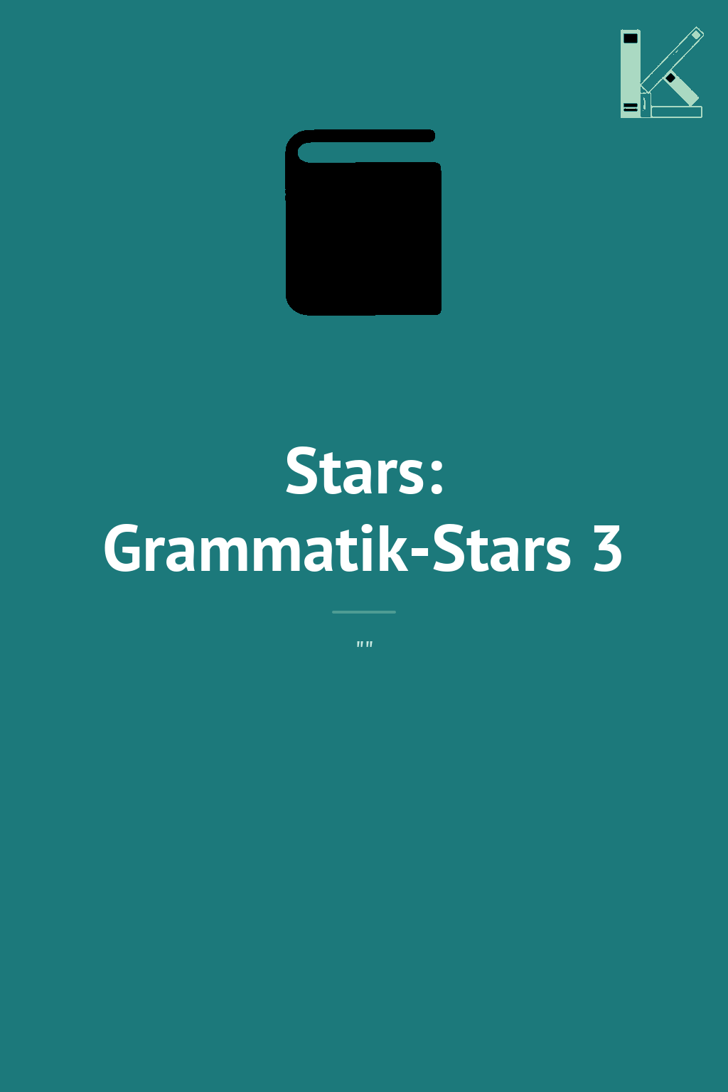 Stars: Grammatik-Stars 3