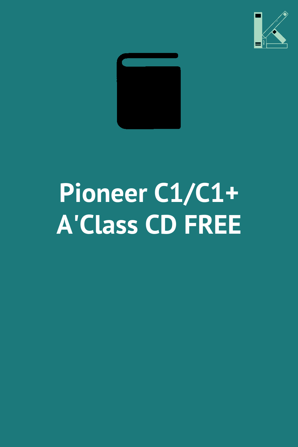 Pioneer C1/C1+ A'Class CD FREE