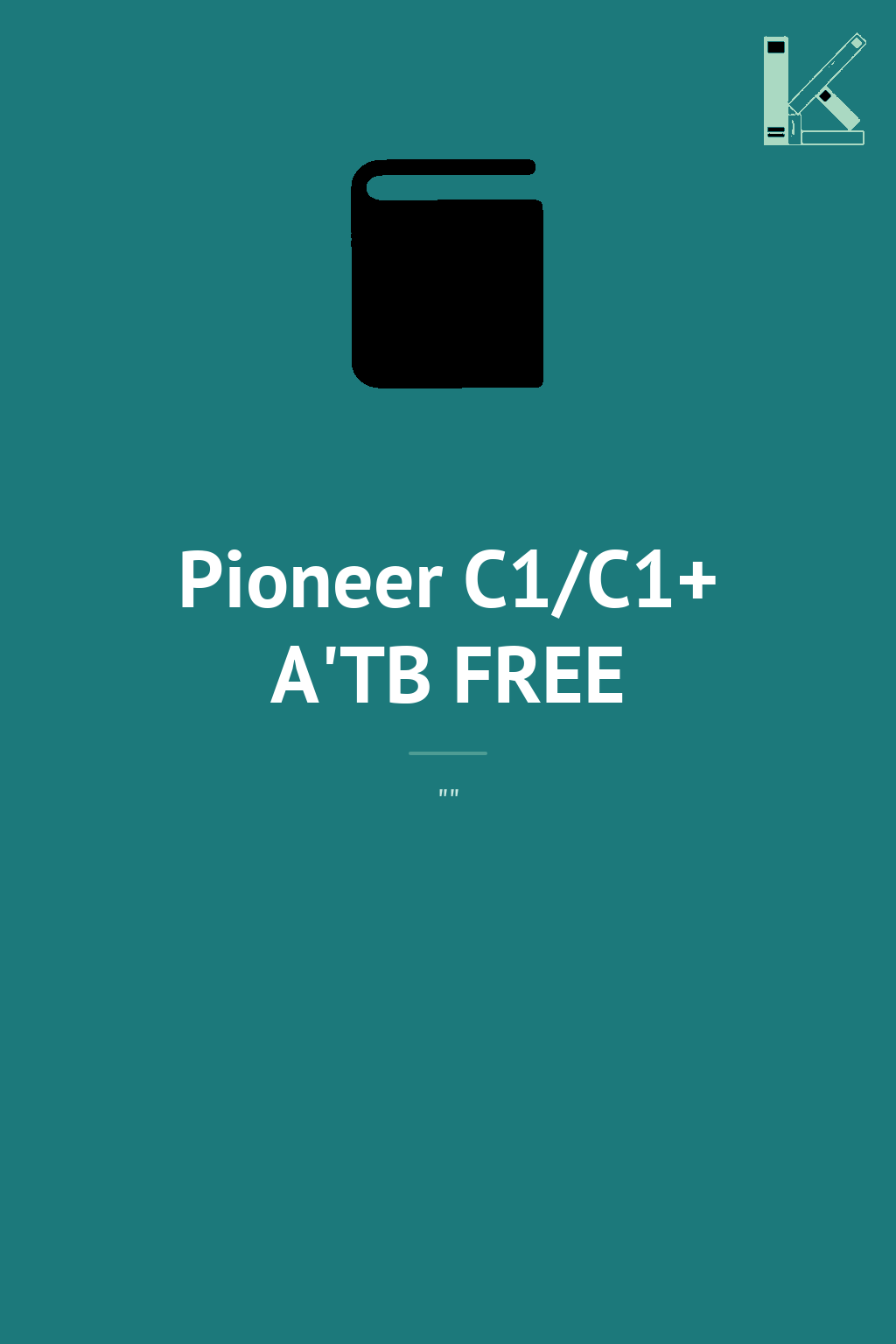 Pioneer C1/C1+ A'TB FREE
