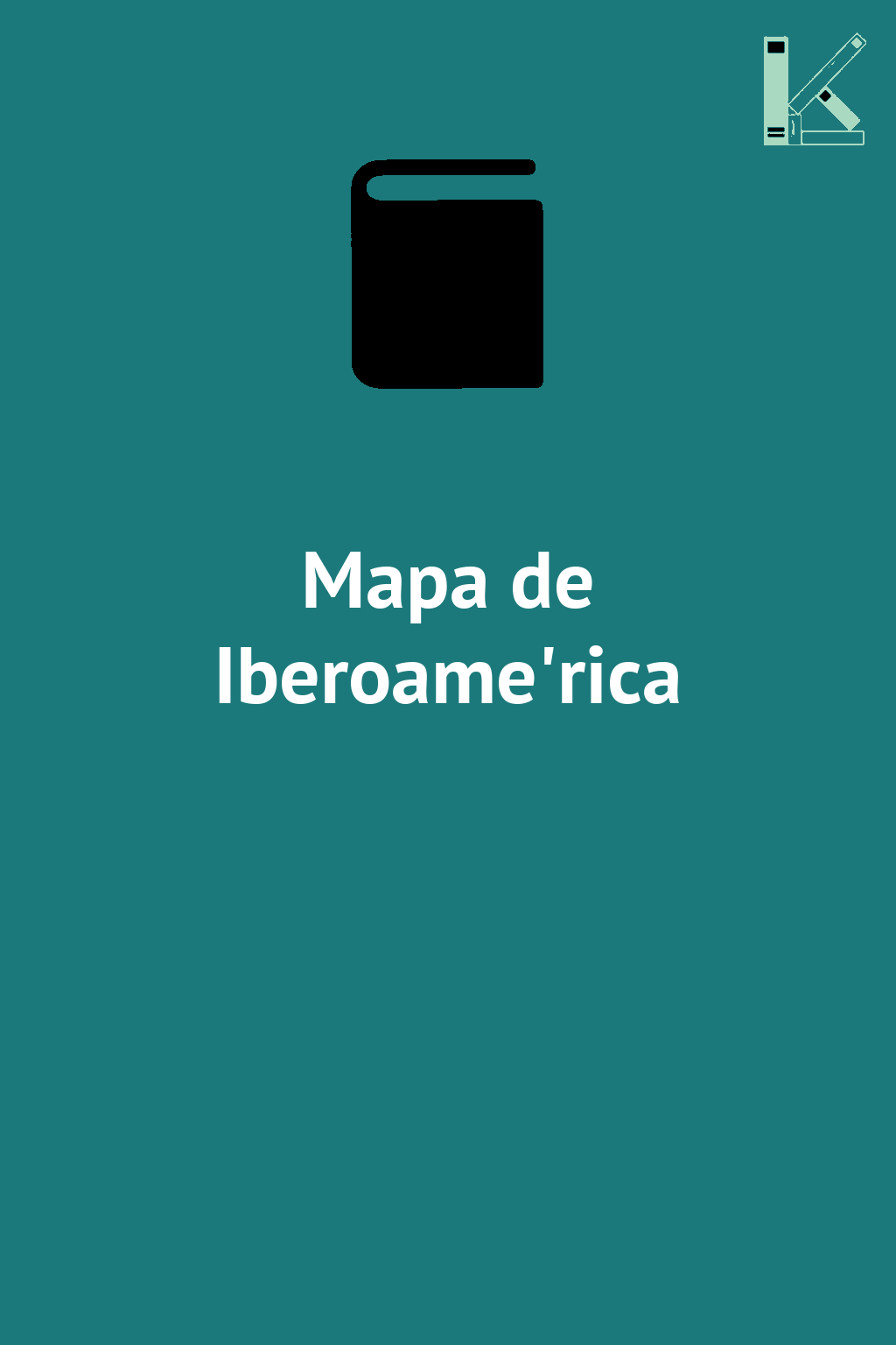 Mapa de Iberoame'rica