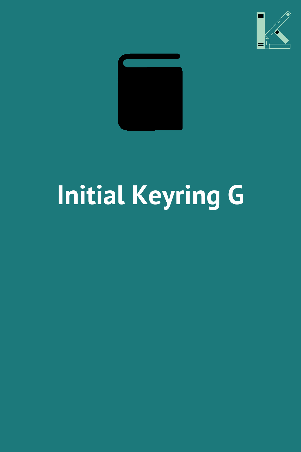 Initial Keyring G