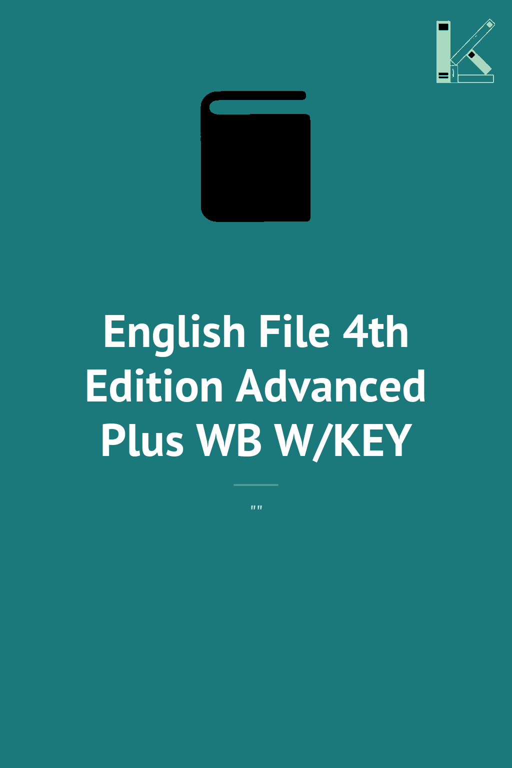 English File 4th Edition Advanced Plus WB W/KEY