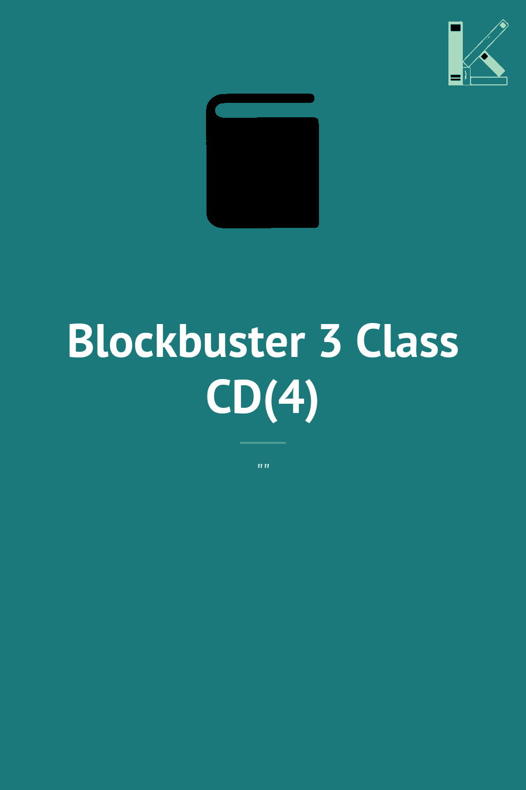 Blockbuster 3 Class CD(4)