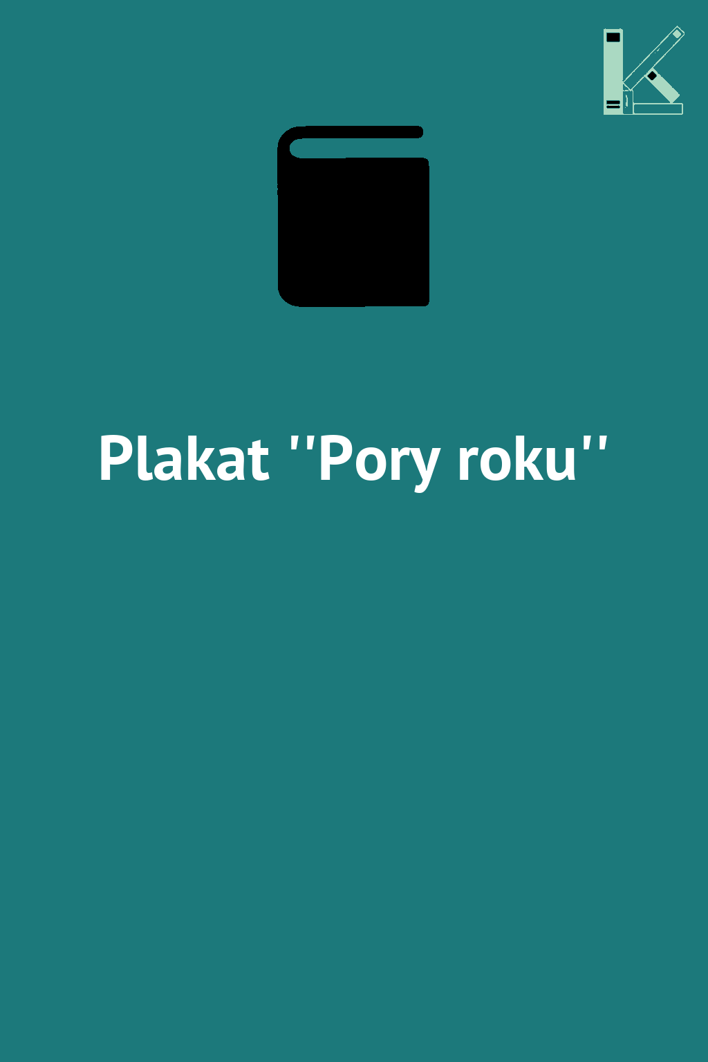 Plakat ''Pory roku''