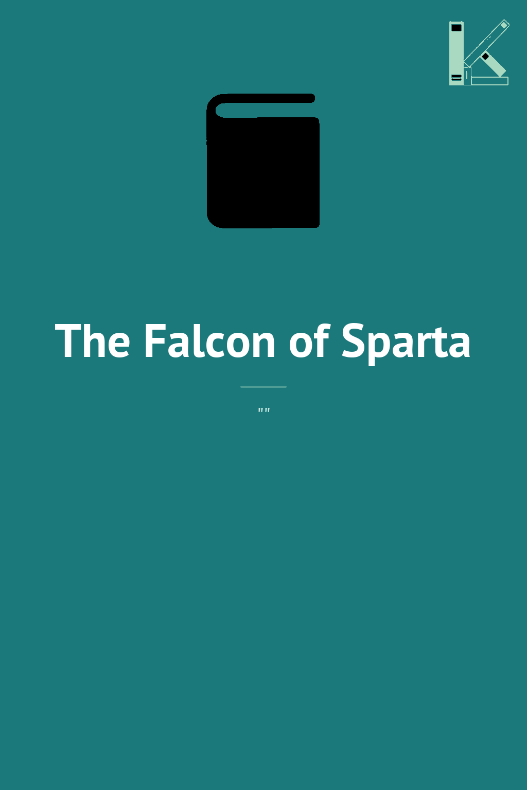 The Falcon of Sparta