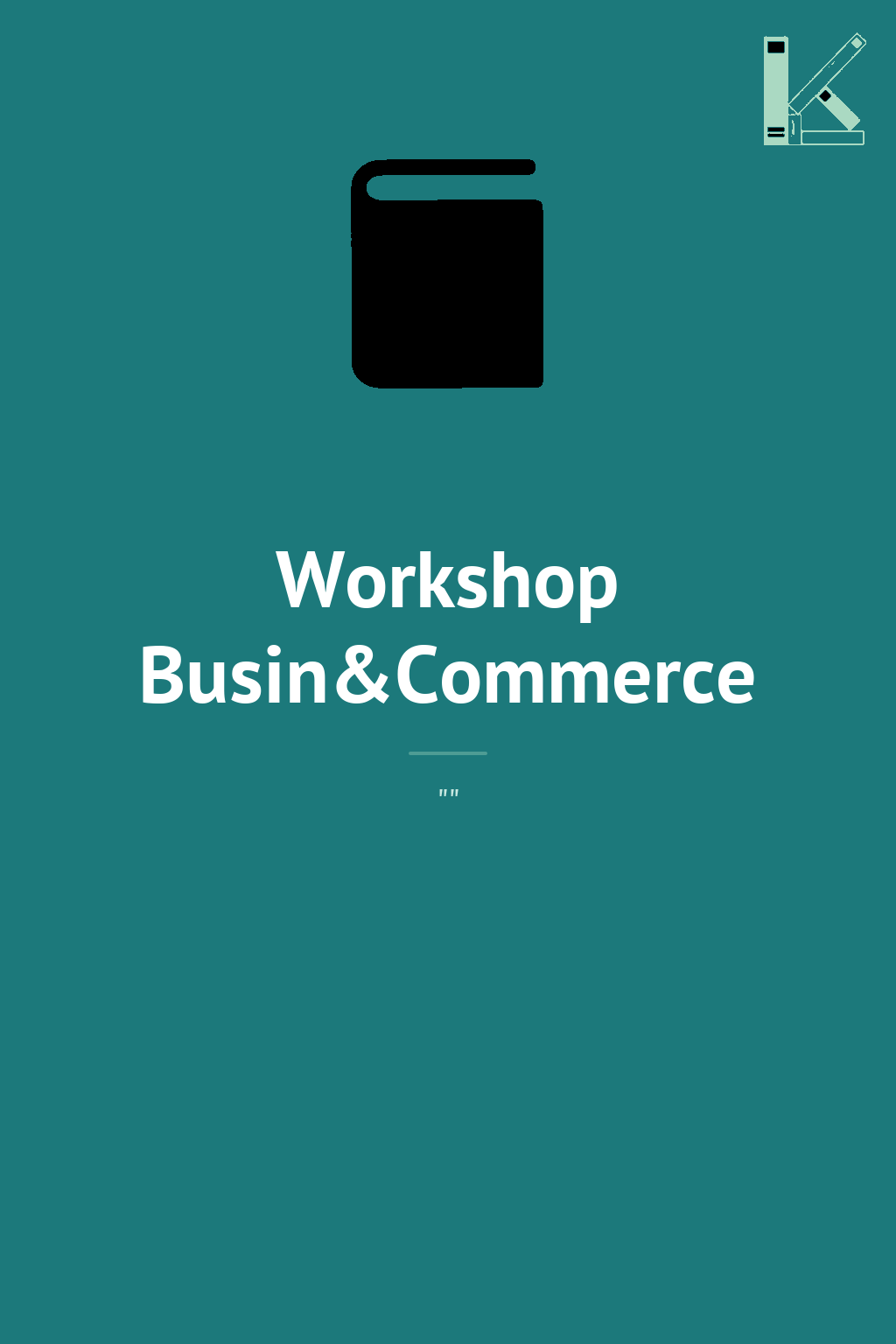 Workshop Busin&Commerce