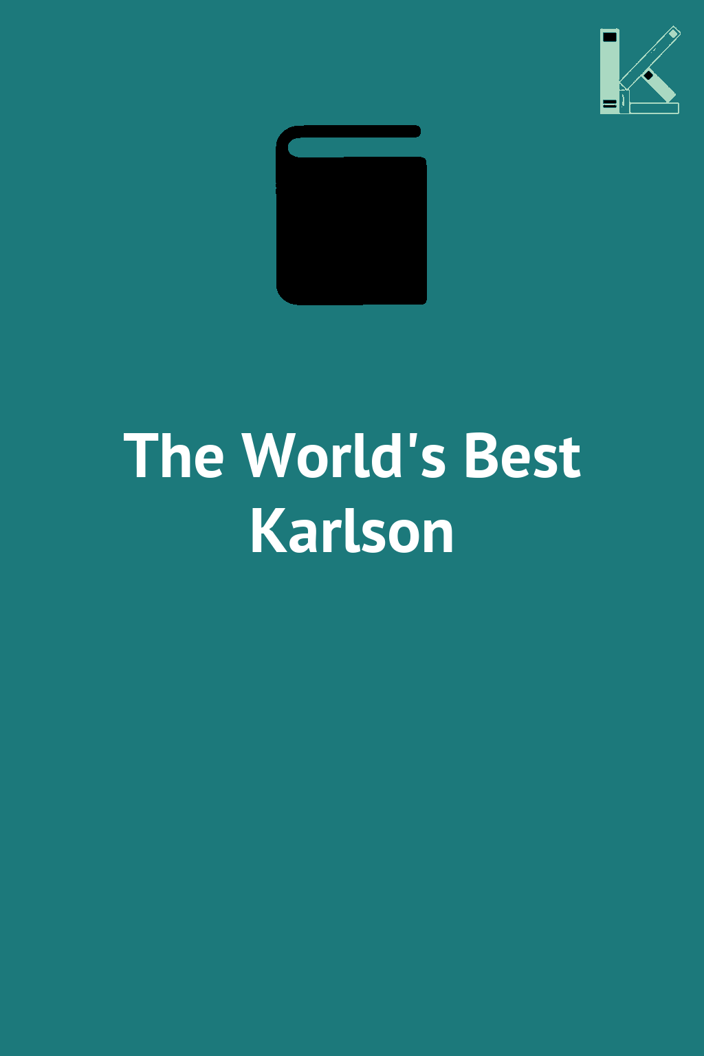 The World's Best Karlson
