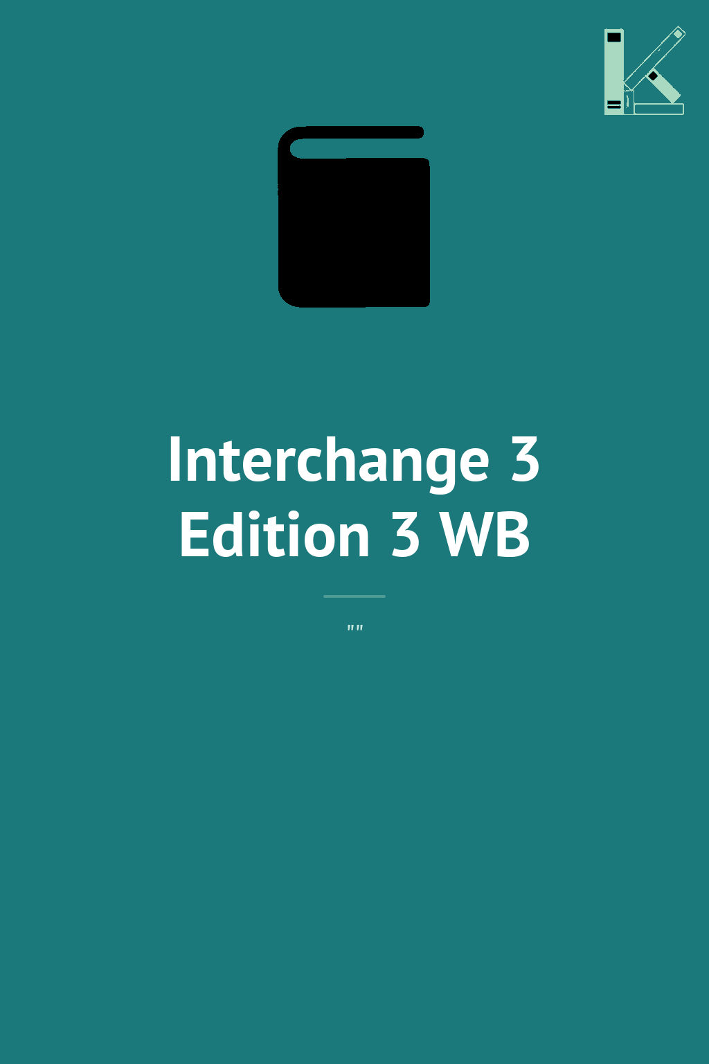 Interchange 3 Edition 3 WB