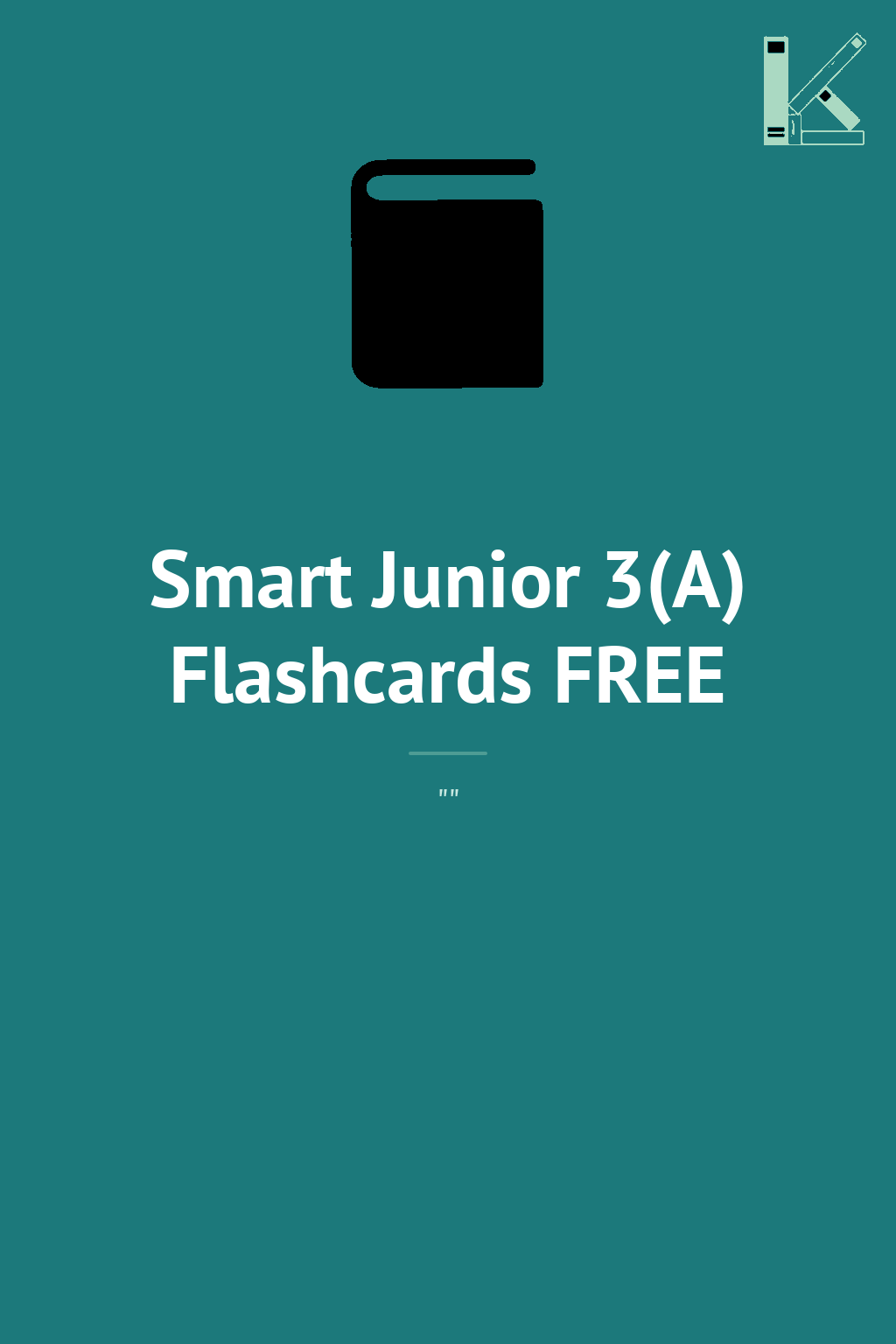 Smart Junior 3(A) Flashcards FREE