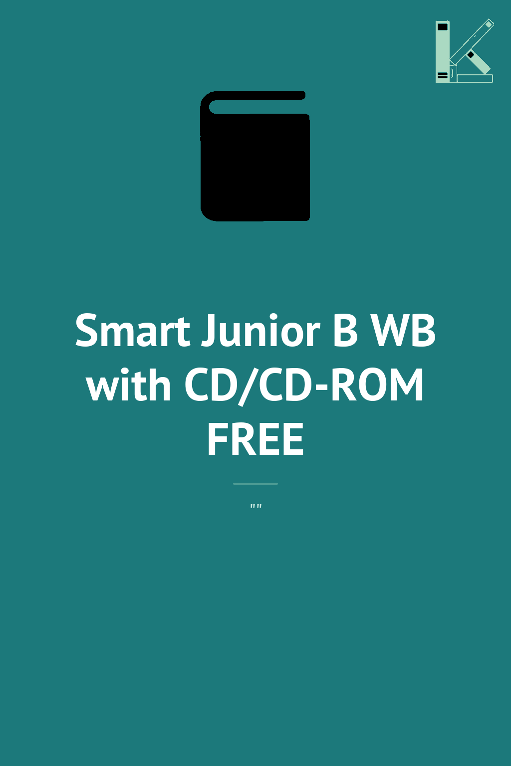 Smart Junior B WB with CD/CD-ROM FREE