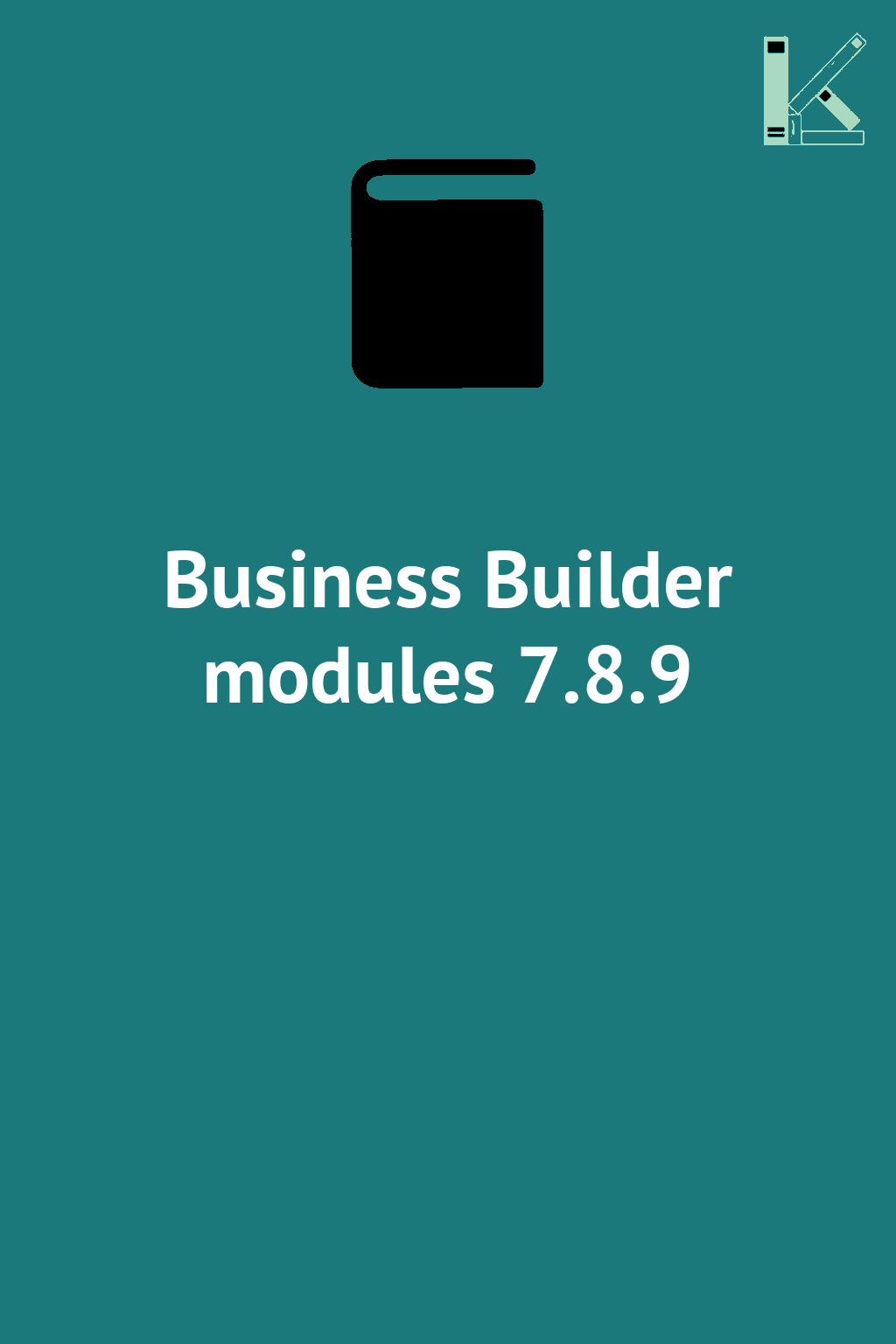 Business Builder modules 7.8.9