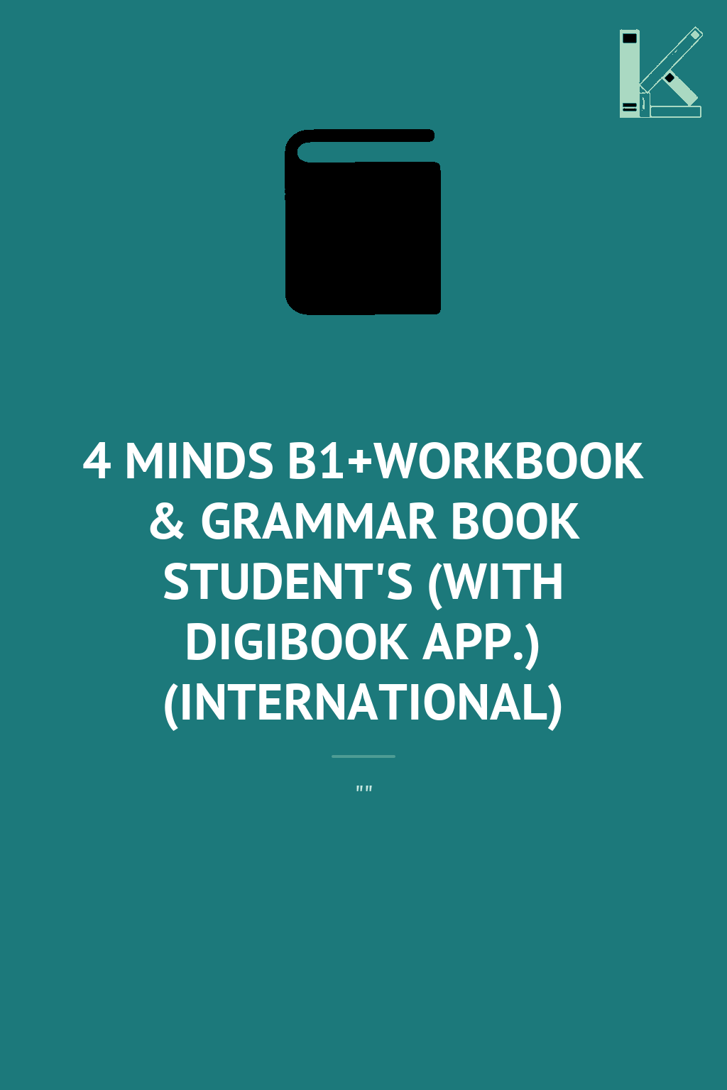 4 MINDS B1+WORKBOOK & GRAMMAR BOOK STUDENT'S (WITH...