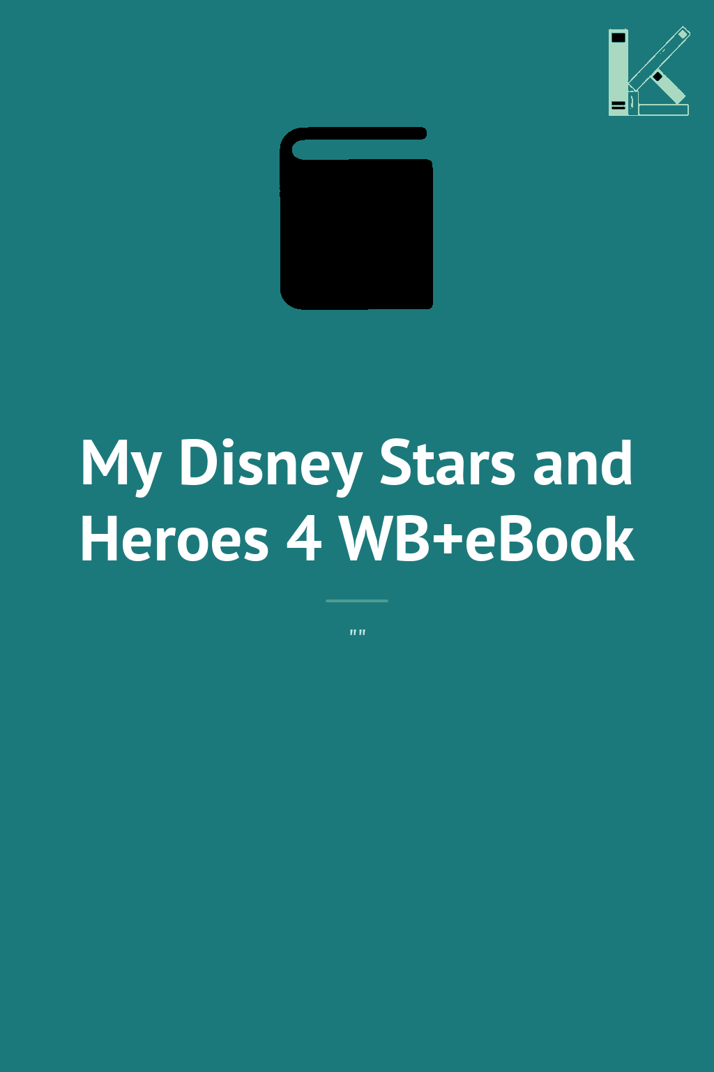 My Disney Stars and Heroes 4 WB+eBook
