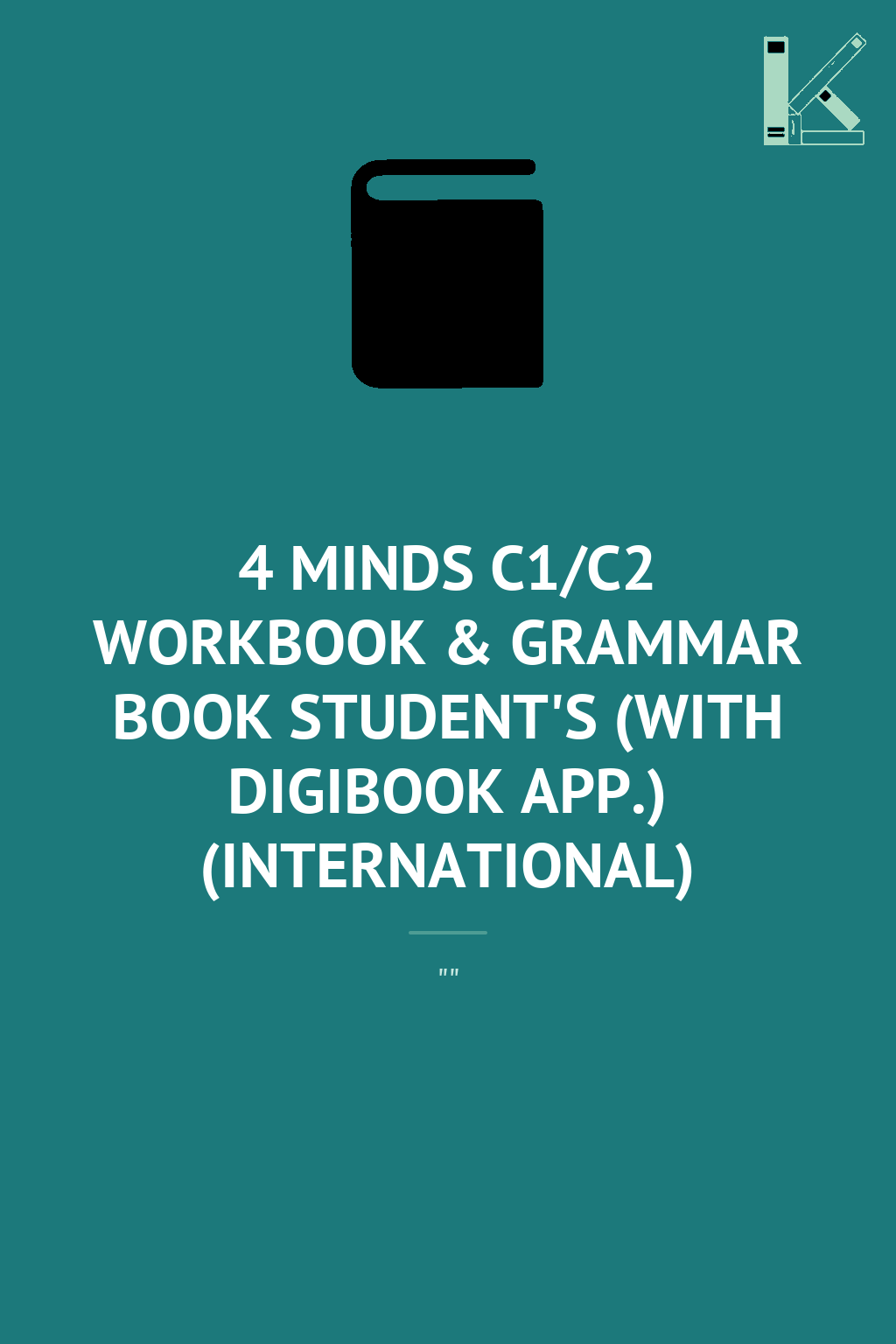 4 MINDS C1/C2 WORKBOOK & GRAMMAR BOOK STUDENT'S (WITH...