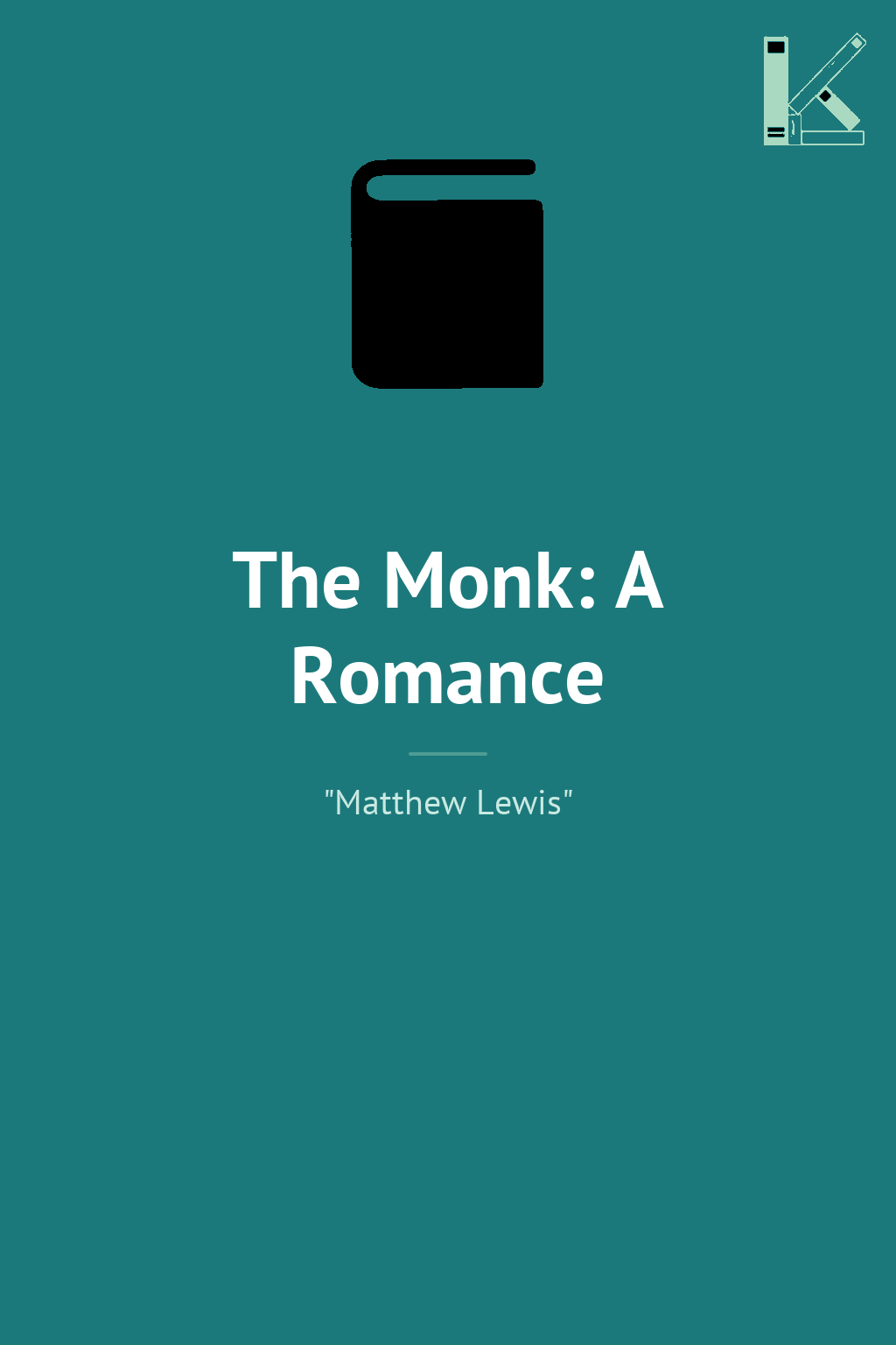 The Monk: A Romance