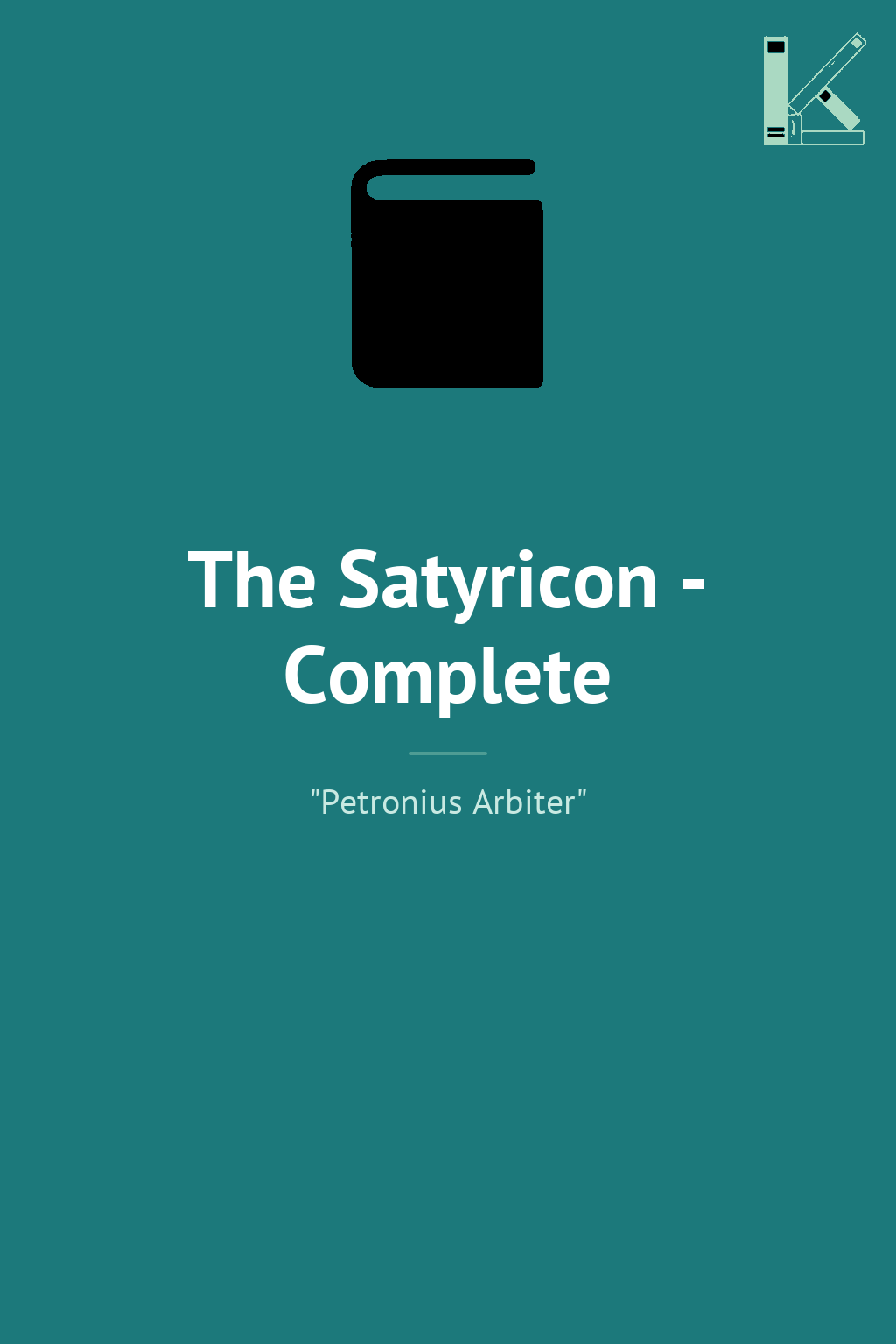 The Satyricon - Complete